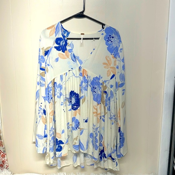 Free People Bella Tunic Boho Oversized Size XS - Picture 1 of 7